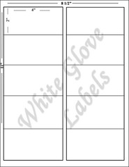 Address Labels 4″ x 2″ (10 Labels) per sheet