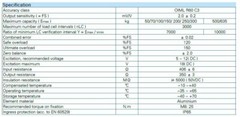 ZEMIC L6W 100 KG Load Cell NTEP compatible Tedea 1260 RL1260 M8-1.25 thread