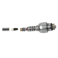 Dental 6 Hole Quick Coupler for KAVO LED Fiber Optic Handpiece MULTIflex LUX