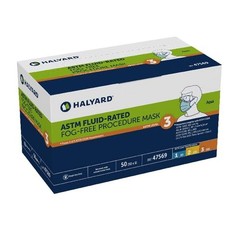 FLUIDSHIELD Level 3 Disposable With Earloops, 47569 (of 50)