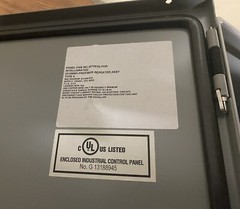 Nvent Hoffman CSD16128 Junction Box, Panel Mount, Enclosure Gray, 16x12x8 in.
