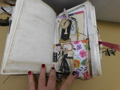 Junk Journal Handmade Chunky Vintage Style Handmade Hardcover /Ephemera Biege