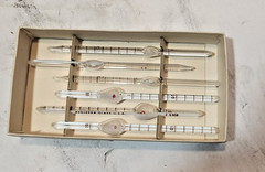 Vintage Pfeiffer Glass Inc Brand Pipet Volumetric or Transfer – Box Of 6