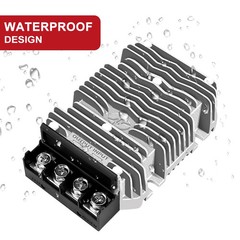 DC 24V 36V 48V to 12V/13.8V 50A 60A DC Step-down Buck Converter Regulator Cars