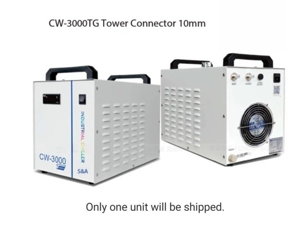 Water-Cooled Laser Engraving Machine Cooler Pyrolysis Industrial Cooling System