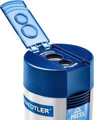 STAEDTLER Manual Pencil Sharpener Blue/Silver (512 001 BK 03)