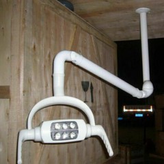 360° Ceiling-Mounted Dental Operating Sensor Shadowless Cold Lamp JH-06+6 LEDs