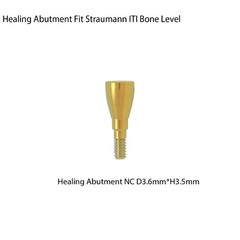 Dental NC Healing Abutment Healing Closure Caps Fits Straumann ITI Bone Level