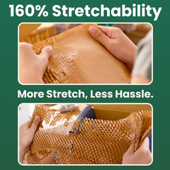 12″ x 150FT Honeycomb Packing Paper Roll Eco Friendly Packing Material