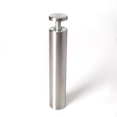 Stainless Steel Standoff 1-1/4 Inch Diameter x 6 Inch Barrel Length Brushed