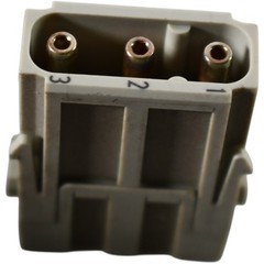 NEW Harting 09140032602 Han Modular Male Connector Insert 3 Position 40A 690V