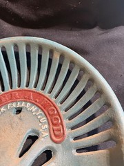 #27 CAST IRON Tractor Implement Seat WALTER A WOOD Hoosick Falls New York USA