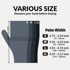 Nitrile Exam Gloves – Medical Grade, Powder Free, Latex Rubber Free, Disposable,