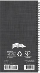 Graphite Grid AY July 2026-June 2027 3.5″ x 6.5″ Softcover Weekly Spiral Planner
