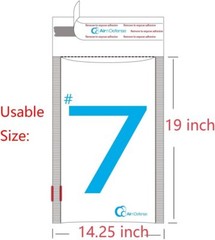 300 #7 14.25×20 Kraft Bubble Padded Envelopes Mailers Shipping Bags AirnDefense