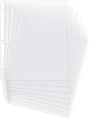 Amazon Basics Clear Sheet Protectors for 3 Ring Binders, 200 Pack, 8.5×11 in