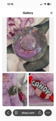 Claire’s sequin sparkle candy cat purple fluffy cat diary journal set*sold out*