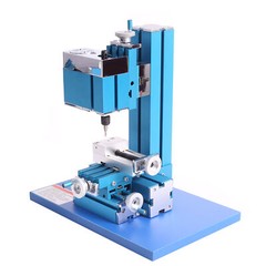 Upgraded Mini Metal Milling Machine Motorized Metalworking DIY Tool 20000RPM