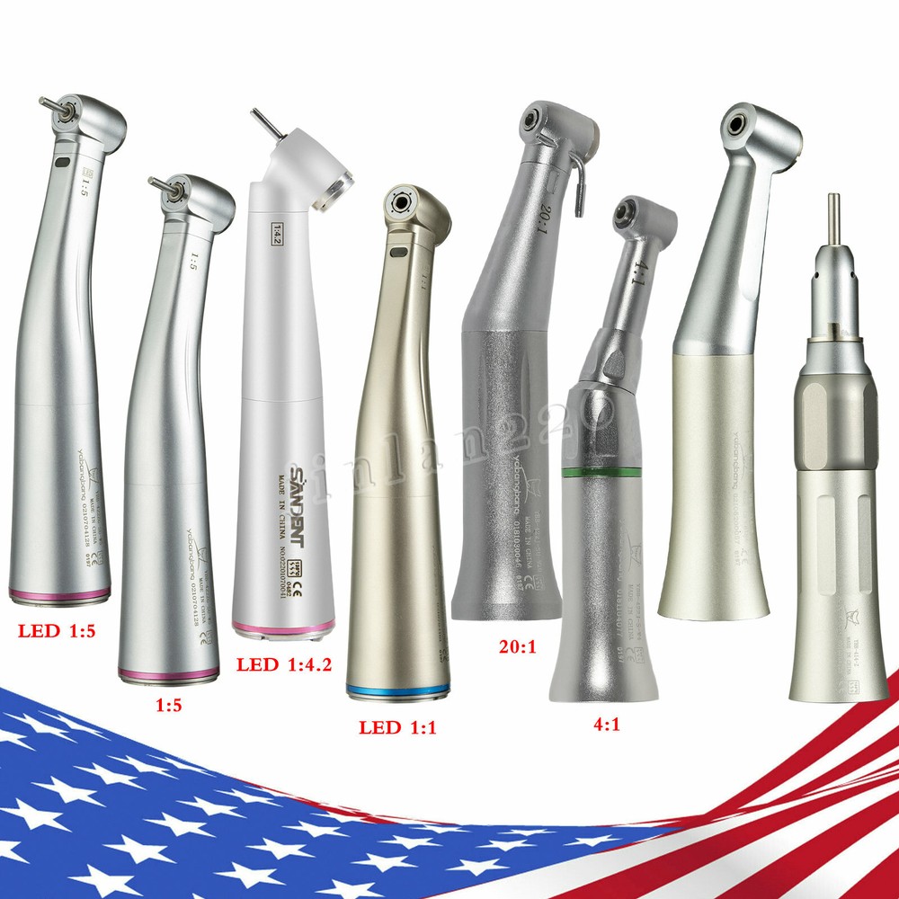 Dental 45° Surgical 1:4.2/ 1:5/ 4:1/ implant 20:1 Contra Angle (Fiber Optic) NSK