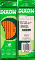 8 pak DIXON #2 PENCILS Woodcase No.2 HB hard black Wood graphite PENCIL number 2
