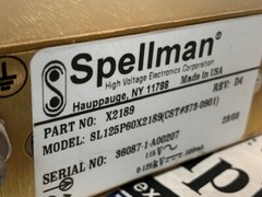 Spellman Teradyne GR-X 4010 High Voltage Power Supply – X2189 – SL125P60X2189