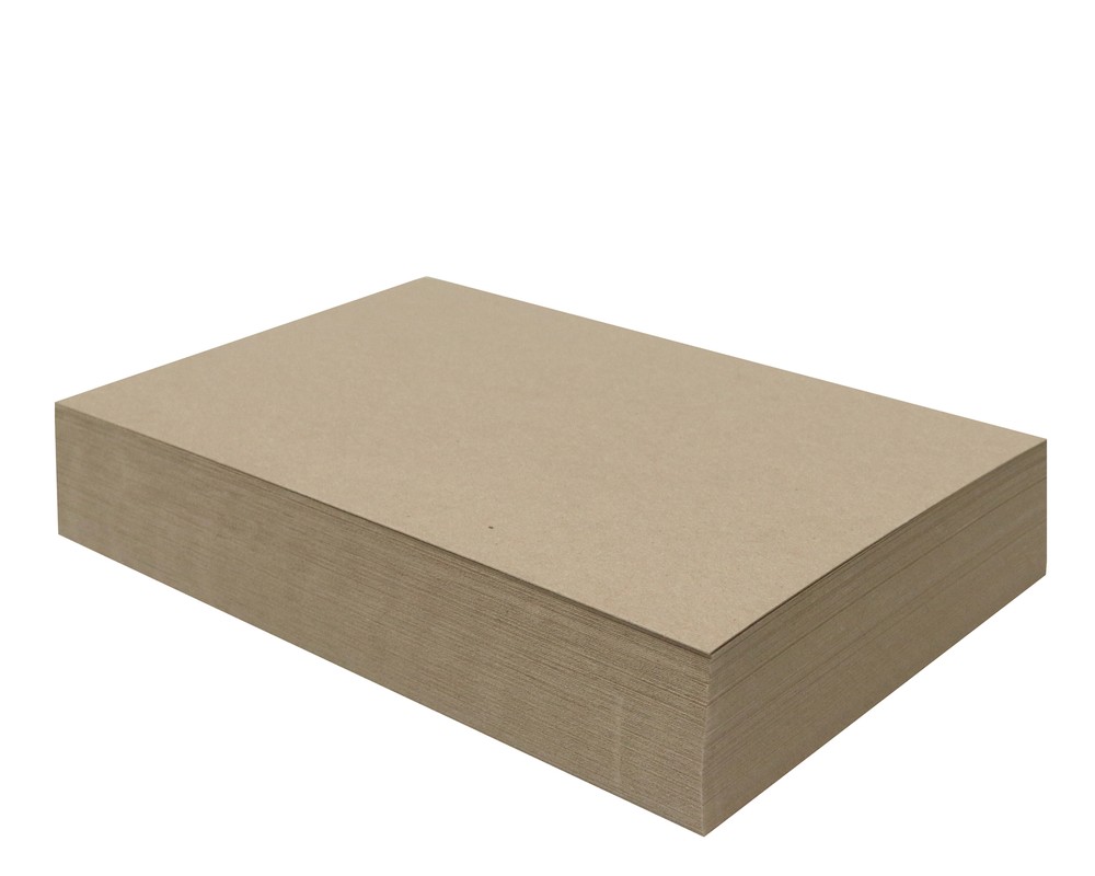 100 Sheets Chipboard 11 x 17 inch – 30pt Medium Weight Brown Kraft Cardboard