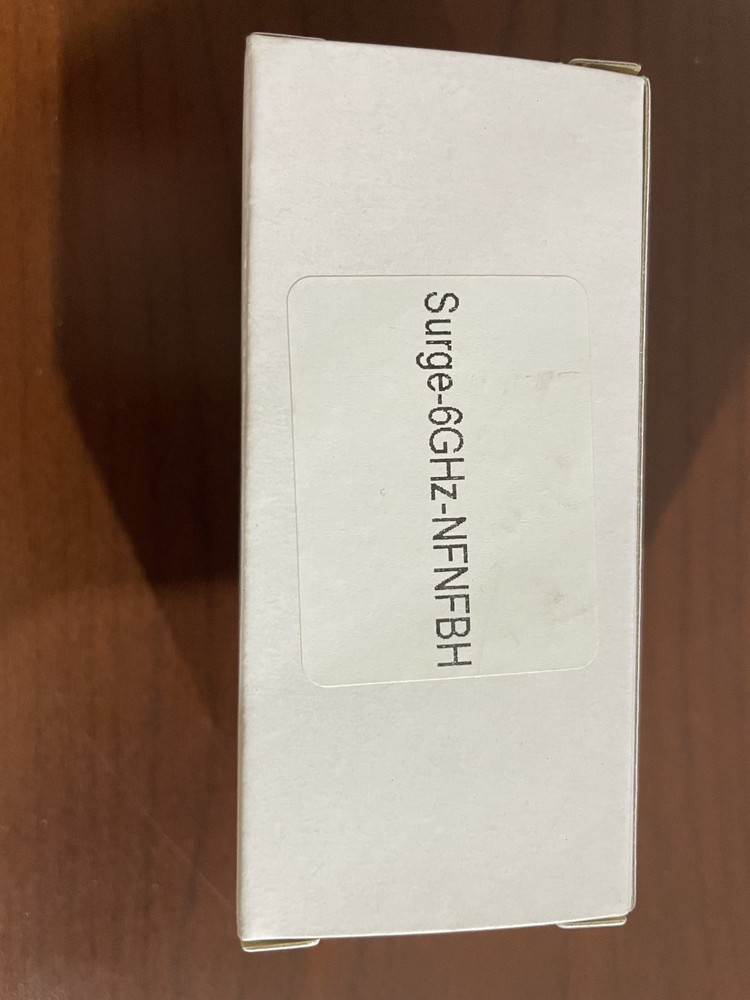 Surge Protector 0-6GHz, N-Fem to N-Fem Bulk., Surge-6GHz-NFNFBH – New, Open Box