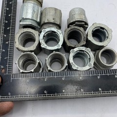 Assorted Size & Type Conduit Couplings LOT OF 11 🔔