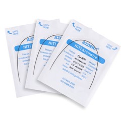 Azdent Dental Orthodontic Copper 35˚ Super Elastic Arch wire Cu-NiTi Rectangular