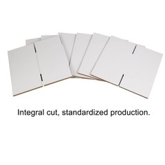 SUNLPH White Shipping Boxes 6x6x6 Inches Small Corrugated 6 x 6 x 6,