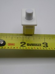 Cherry, Snap-In Panel Mount, Momentary E69-40A, SPDT 10A@250VAC “Lot of 4”
