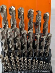 Hertel Jobber Length Drill Bit Set 29 Pc, #60 to #1, 1/16 to 1/2″, 135º 74129453