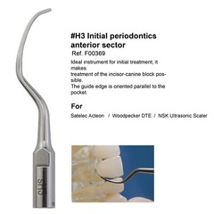 For Satelec ACTEON Suprasson P5 Newtron Ultrasonic Scaler Handpiece Piezo Tip H3