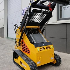 New Skid Steer Loader 24HP 4-in-1 Bucket 3-stage hydraulic pump Free Shipping