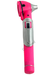NEW MINI OTOSCOPE FIBER OPTIC MEDICAL DIAGNOSTIC EXAMINATION CE APPROVED-PINK
