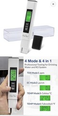 SimPure TDS Meter #2 Digital Water Tester, 4 Mode, 4-in-1 Water Tester