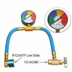 Self-Sealing 134 a/ 1234 yf A/C Can Tap Gauge Hose Recharge AC Conditioning