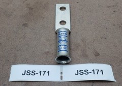 Ilsco CLNF-400-12-134 2 Hole Copper Compression Lug 1/2 x 1-3/4 300-313 Flex New