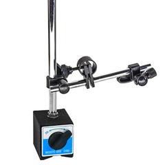 HFS Magnetic Base Stand 135lbs/60kg Max Pull Clamping Hole Diameter 3/8″