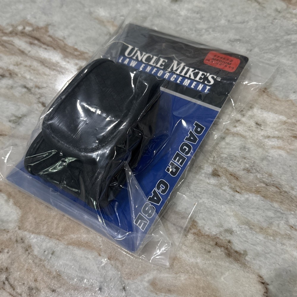 New UNCLE MIKE’S LAW ENFORCEMENT PAGER CASE #7453-2 Medium