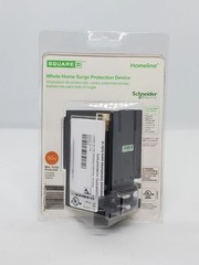 SQD – HOM250PSPD 50kA Rated Whole Home Surge Protector. No Wiring Required