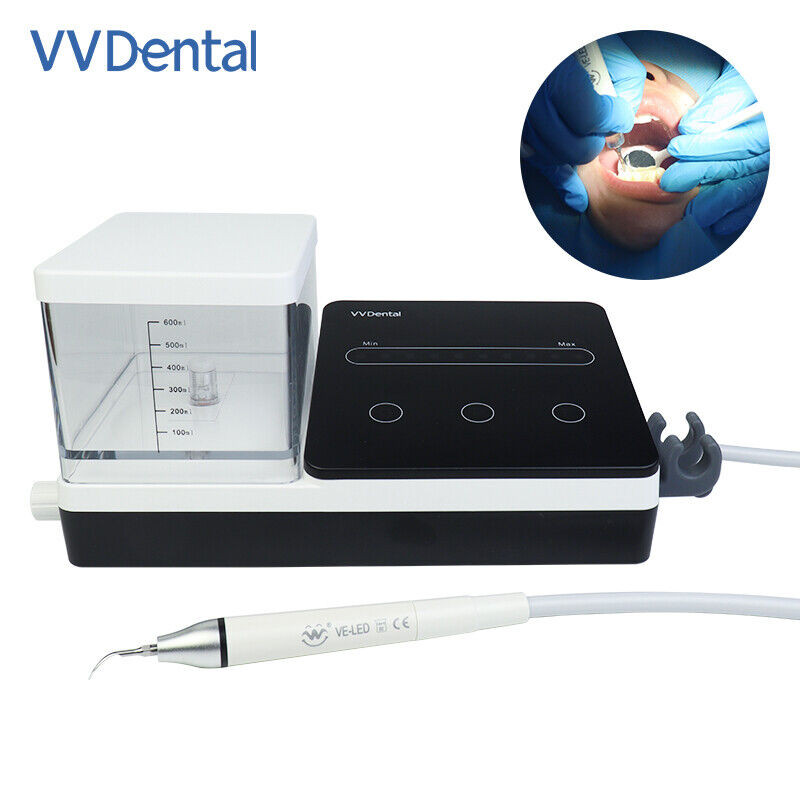 Dental Ultrasonic Piezo Scaler+Bottle LED Handpiece for EMS Cavitron Woodpecker