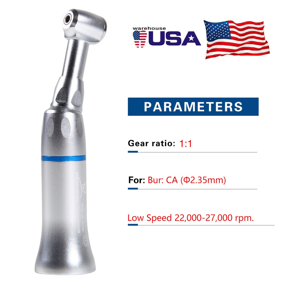 1/5/10Pcs Dental Low Speed Straight/Air Motor/Contra Angle Handpiece 2/4Hole YAD