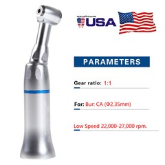 1/5/10Pcs Dental Low Speed Straight/Air Motor/Contra Angle Handpiece 2/4Hole YAD