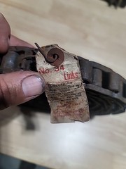 STEEL DETACHABLE CHAIN #34 10FT COIL NOS