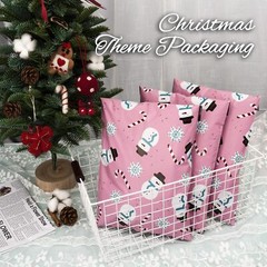 Christmas Poly Mailer 14.5×19 Inch 50 Pcs Waterproof Shipping Bags for Clothi…