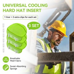 Hard Hat Sweatband Cooling Liner Hard Hat Insert Liners Sweat Absorber Washable
