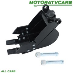 ALL-CARB 200mm Narrow Trenching Bucket For Mini Excavators Digger Attachment