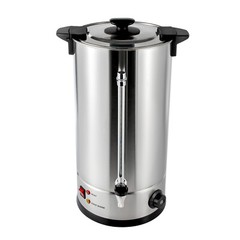 Electric 6.6gal Catering Hot Water Boiler Commercial Coffee Tea Urn Stainless