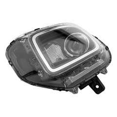 Halogen Headlight Left for Hyundai Venue 2020-2023 92101-K2200